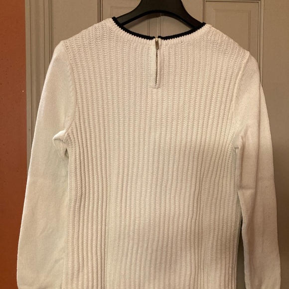 White Textured Sweater - Picture 2 of 2